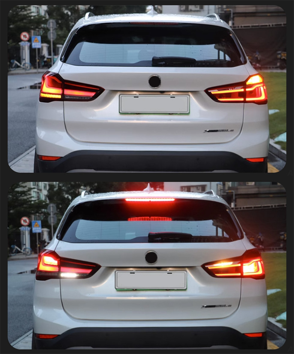 Car Taillights for BMW X1 LED Tail Light 20 17-20 21 F48 DRL Running Signal Brake Reversing Parking Tail Lamp Assembly