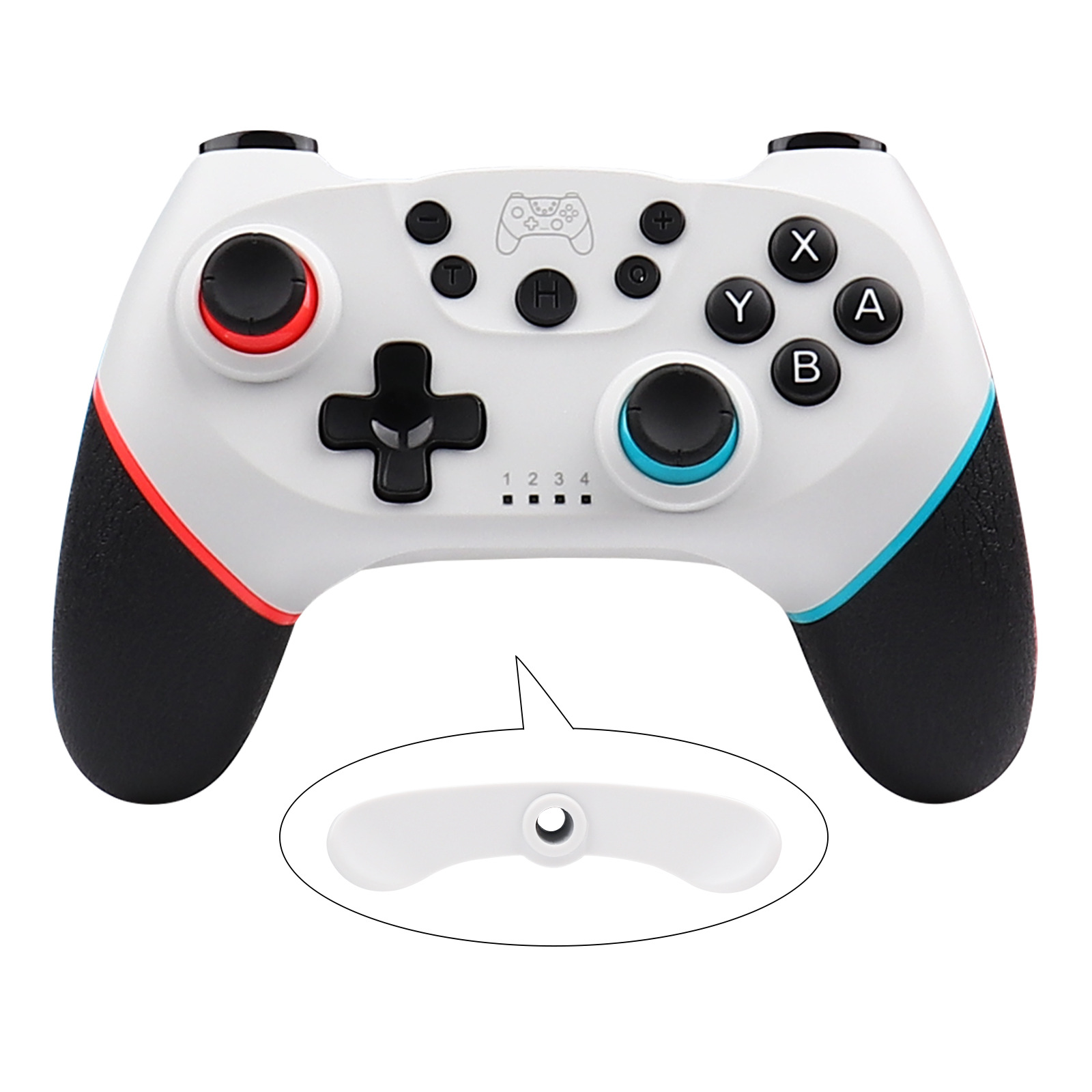 2024 Wireless Bluetooth Wireless controller Video Game USB PC Gamepad Pro Controller on PC For Nintendo Switch Console