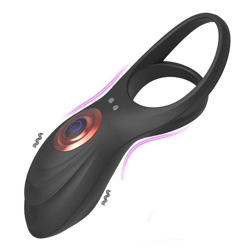 Couple Vibrator Sex Toy For Women Vagina Stimulator Penis Sleeve Cock Ring Men Semon Lock Delay Ejaculation Cockring Masturbator 240117