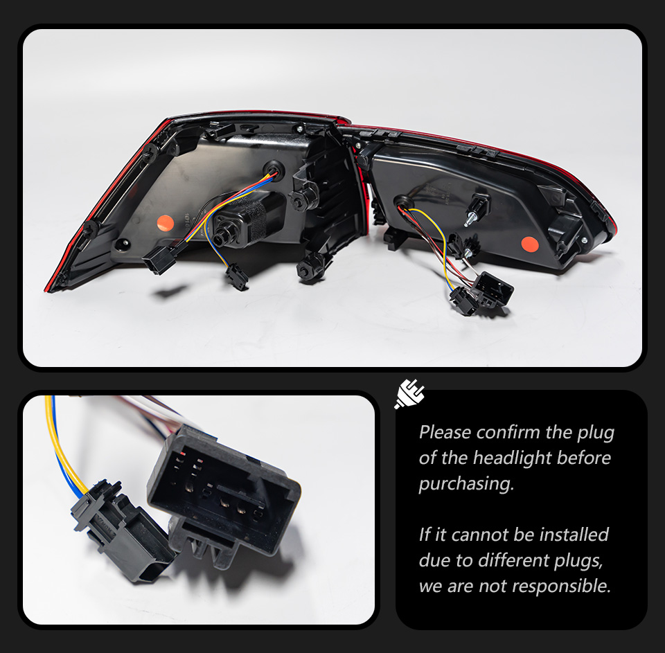 LED Turn Signal Tail Light for VW Golf 7 Variant Taillight 2013-2020 Golf7.5 Rear Running Brake Fog Lamp Car Accessories