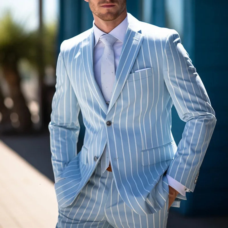 British Style Men Plaid Fashion High End Slim Wedding Banquet Slim Prom Tuxedo Classic British Style Mens Business Suit 1 PC 240117