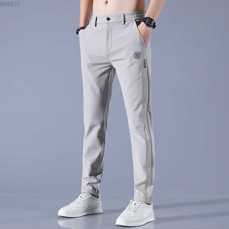 Men's Pants Men's Pants Golf Pants Men High-Quality Elasticity Golf Apparel Sweatpants Cargo Pants Thicken Long Casual Clothing Winter Mans 