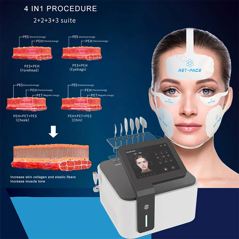 Ems Rf Wrinkle Removal Face Lifting Full Face Firming Face Ems Slimming Beauty Machine