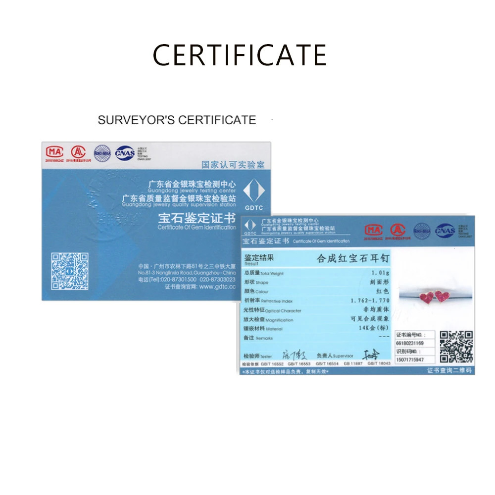 ANLLNOEL Solid 18K Gold Necklace For Women Red Corundum Heart Sweet Romance Anniversary Gifts K Gold Jewelry 9K 14K Gold Pendant 240119