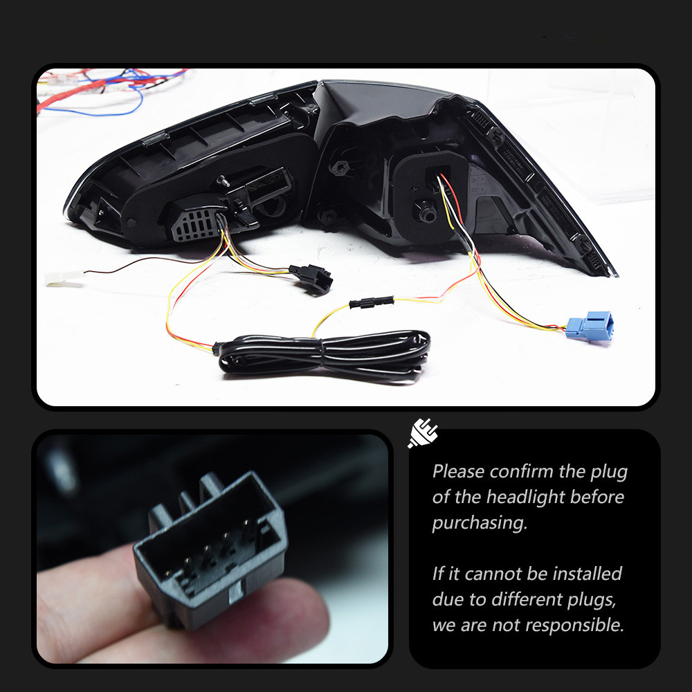 Tail Lamp for VW Golf 7 7.5 LED Turn Signal Taillight 2013-2021 Rear Running Brake Fog Light Car Accessories