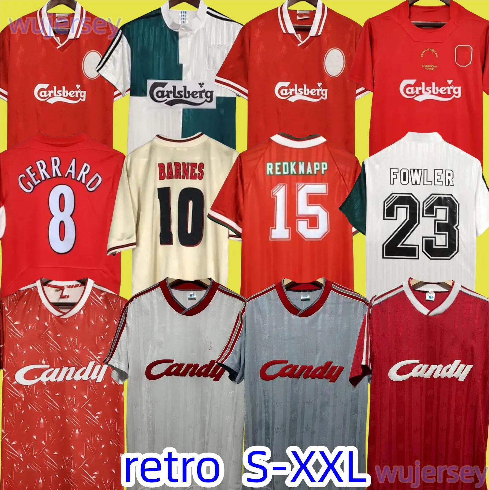 FOWLER 93 95 Retro Gerrard 04 05 14 15 Soccer Jerseys Suarez TORRES 88 89 DALGLISH Football Shirts McMANAMAN 1989 Maillot 06 07 Barnes 08 09 10 11 01 02 Rush 97 96 85 86 1965