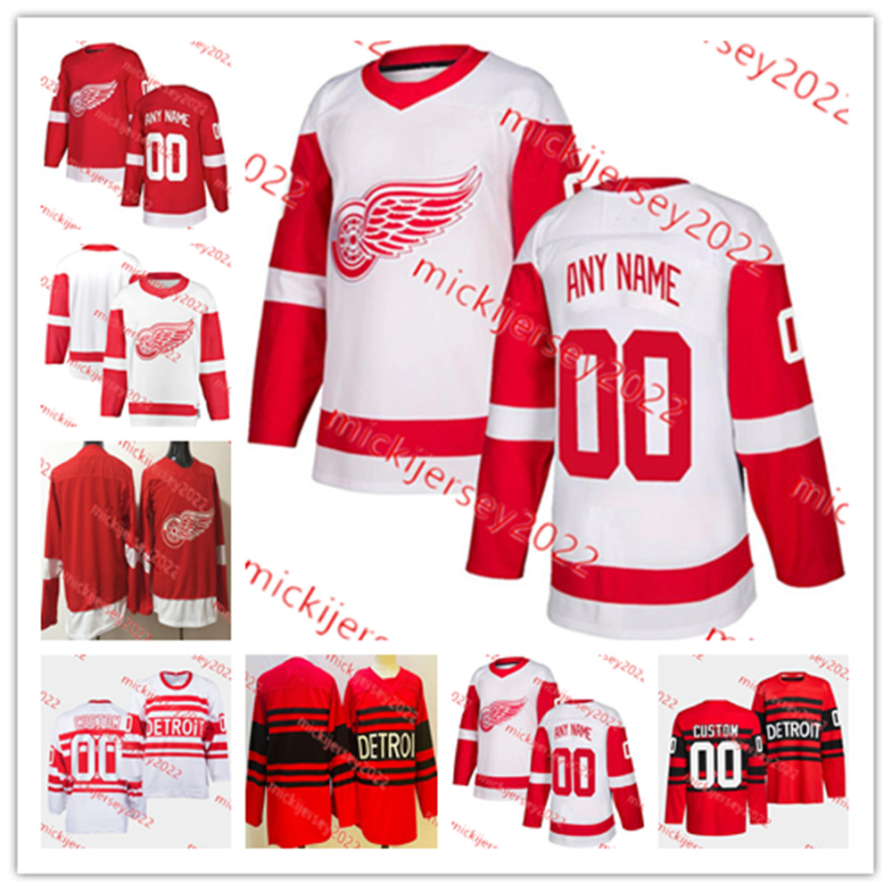 Pavel Datsyuk Gordie Howe Hockey Jersey Custom Stitched Mens 40 Henrik Zetterberg 19 Steve Yzerman 24 Bob Probert 17 Daniel Sprong 34 Alex Lyon 35 Ville Husso Jerseys