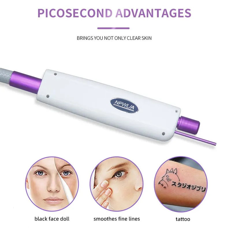2 In 1 Diode Laser 810Nm Painless Hair Removal Ice Point System Picosecond Laser Pigmentation Treatment For Tattoo Washing Mole Freckle Remove
