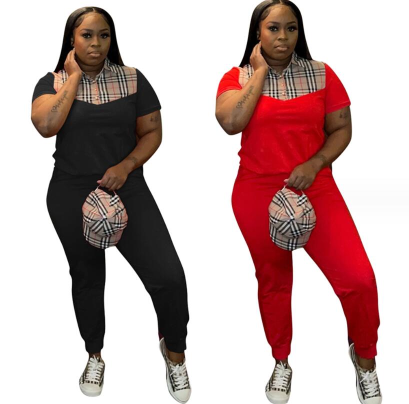 Women's Tracksuits 2024 Spring New Popular Fashion Printed Short Sleeve Long Pants Set Women's Two Piece Set