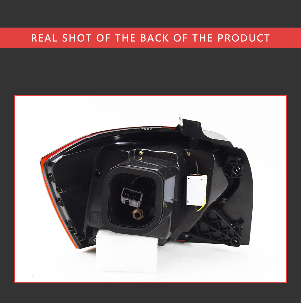 Car Tail Lamp for VW Polo LED Taillight 2019-2021 Rear Running Brake Fog Turn Signal Light Automotive Accessories