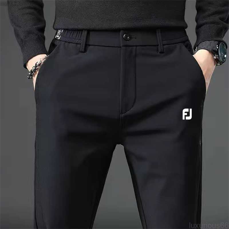 Men's Pants Men's Pants Golf Pants Men High-Quality Elasticity Golf Apparel Sweatpants Cargo Pants Thicken Long Casual Clothing Winter Mans 