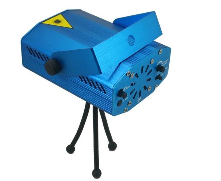Mini Laser Stage Lighting Light Lights Starry Sky Red & Green LED R&G Projector indoor music DISCO DJ Party with box LL