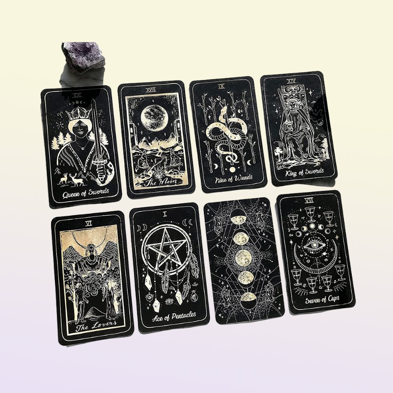 Luna Somnia Tarot Shores Of Moon Deck with Guidebook Box card game 78 Cards Complete Full Deck Starry Dreams Celestial Astrology W