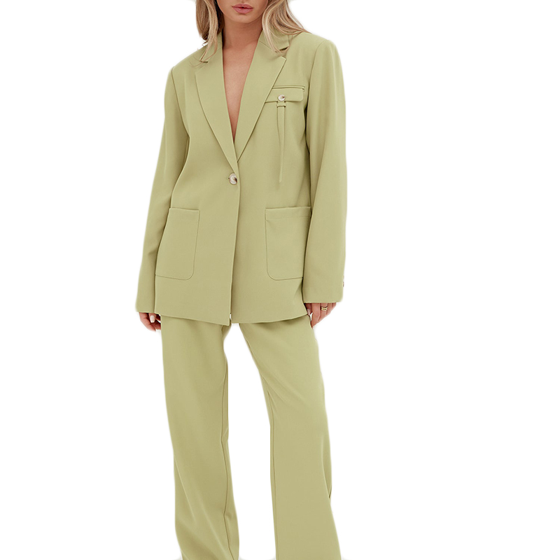 Elegant Women Pants Suits Formal Leisure Office Lady 2 Pieces Mother Of Bride Blazer Tuxedos Custom Made