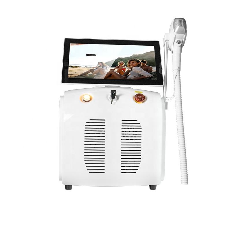 3 Wavelength Ice Platinum Hair Removal 755nm 808nm 1064nm Diode Laser Hair Removal Equipment Portable beauty instrument