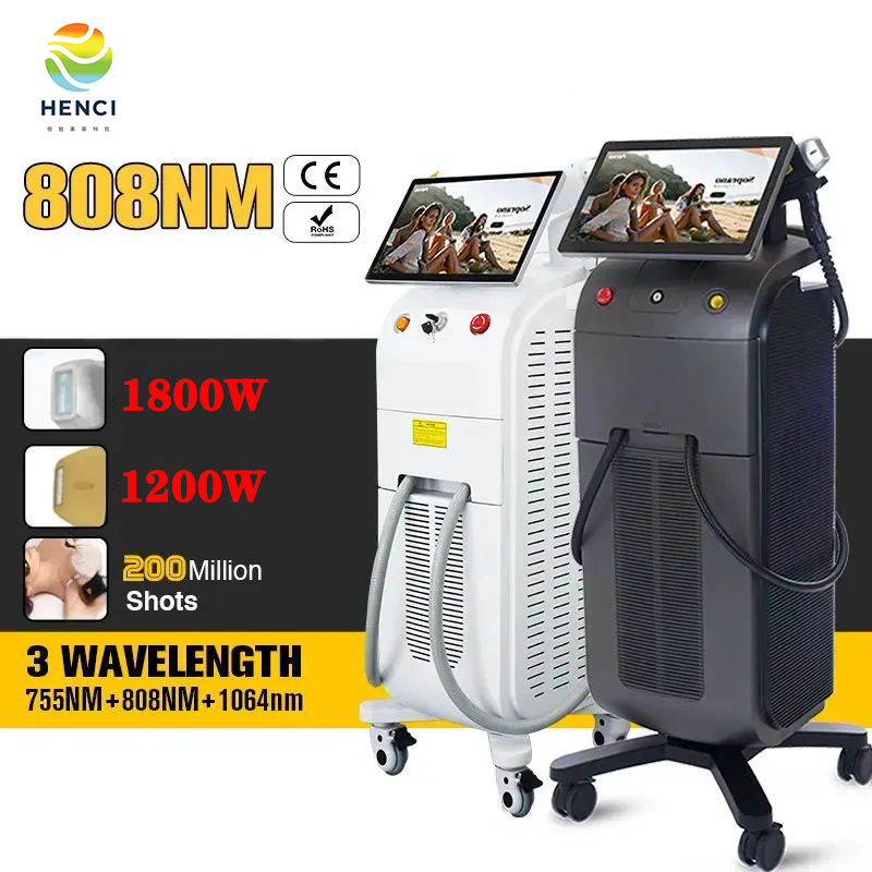 2024 Professional 808nm Hair Removal Diode Laser Machine Vertical Single Handle Professional No Pain Laser Diode Hair Removal Long Lasting Equipment