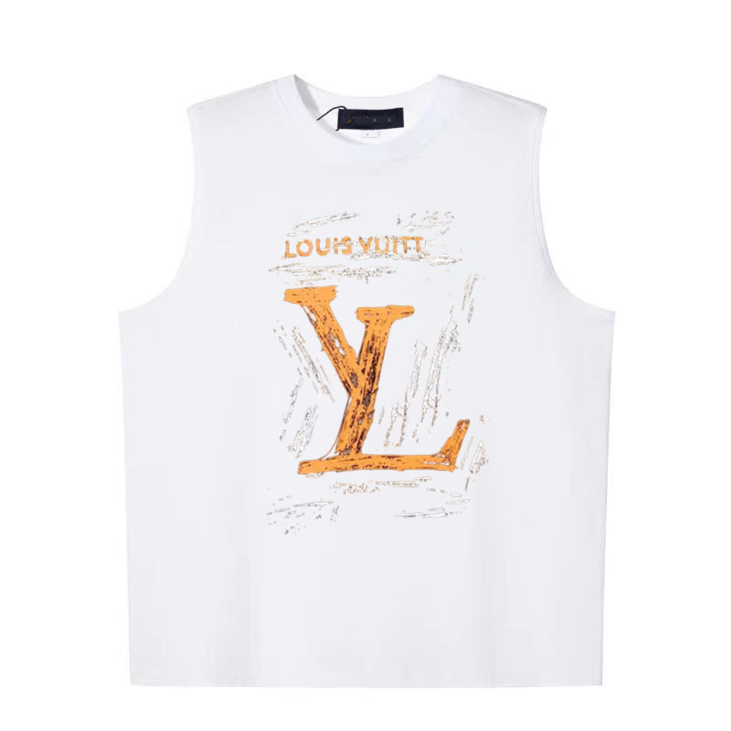 Men's T-Shirts Designer Gym Clothing Fashion Workout Tank Top Vest clothing Cotton sweatshirt tee Mens Fitness Sleeveless Shirt LUKQ H88J