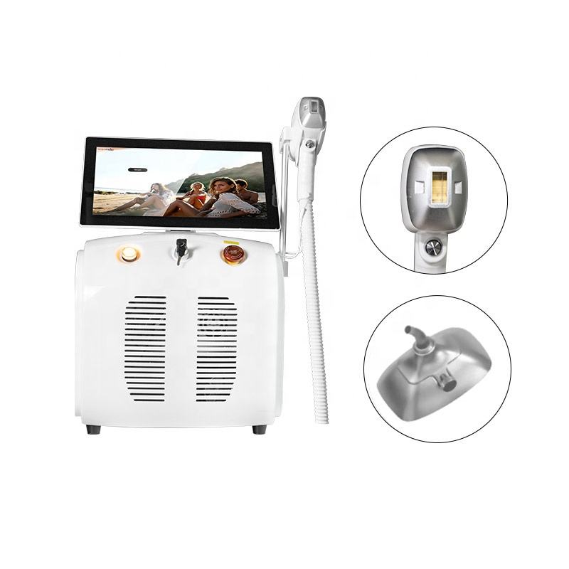 3 Wavelength Ice Platinum Hair Removal 755nm 808nm 1064nm Diode Laser Hair Removal Equipment Portable beauty instrument