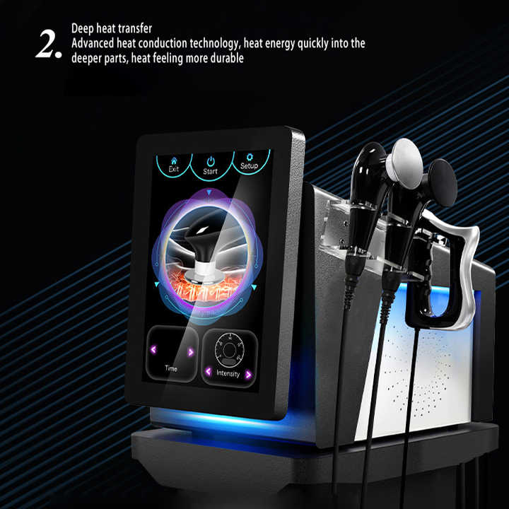 448KHZ Fever Master Cet Ret Rf Tecar Diathermy Physiotherapy Facial Lifting Body Sculpting EMS Muscle Scraper Weight Loss Device