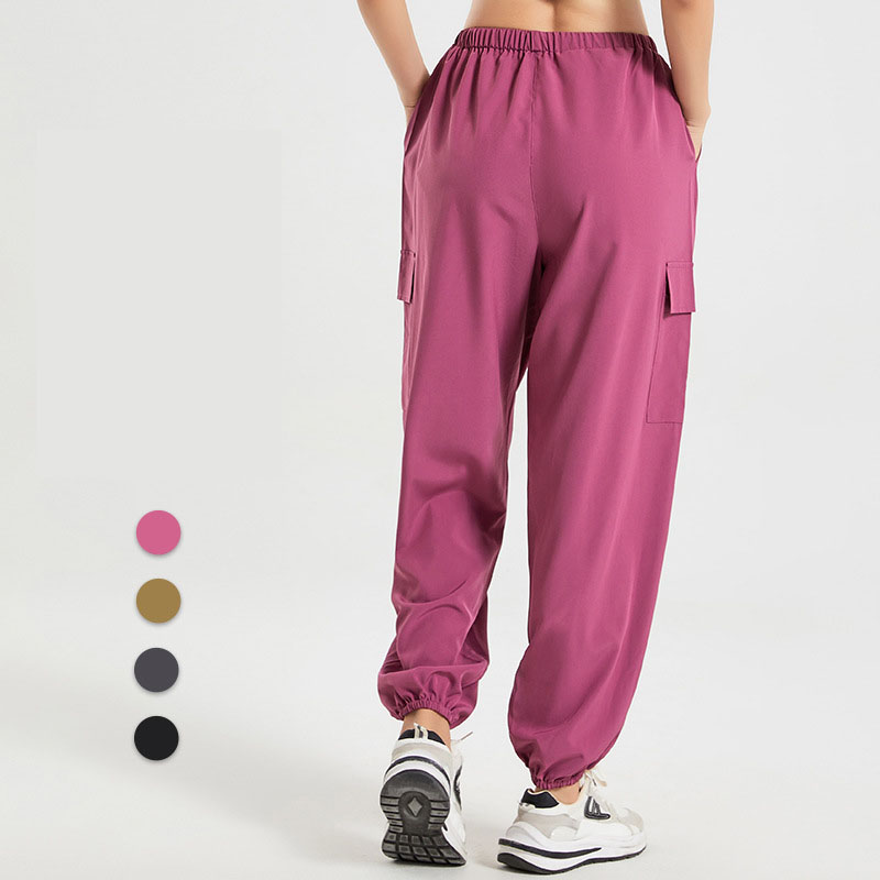 LL Plus Size New Loose Sports Worker Trousers Casual Pants Female Thin Beam Guard Pants Running Sports Yoga Pants
