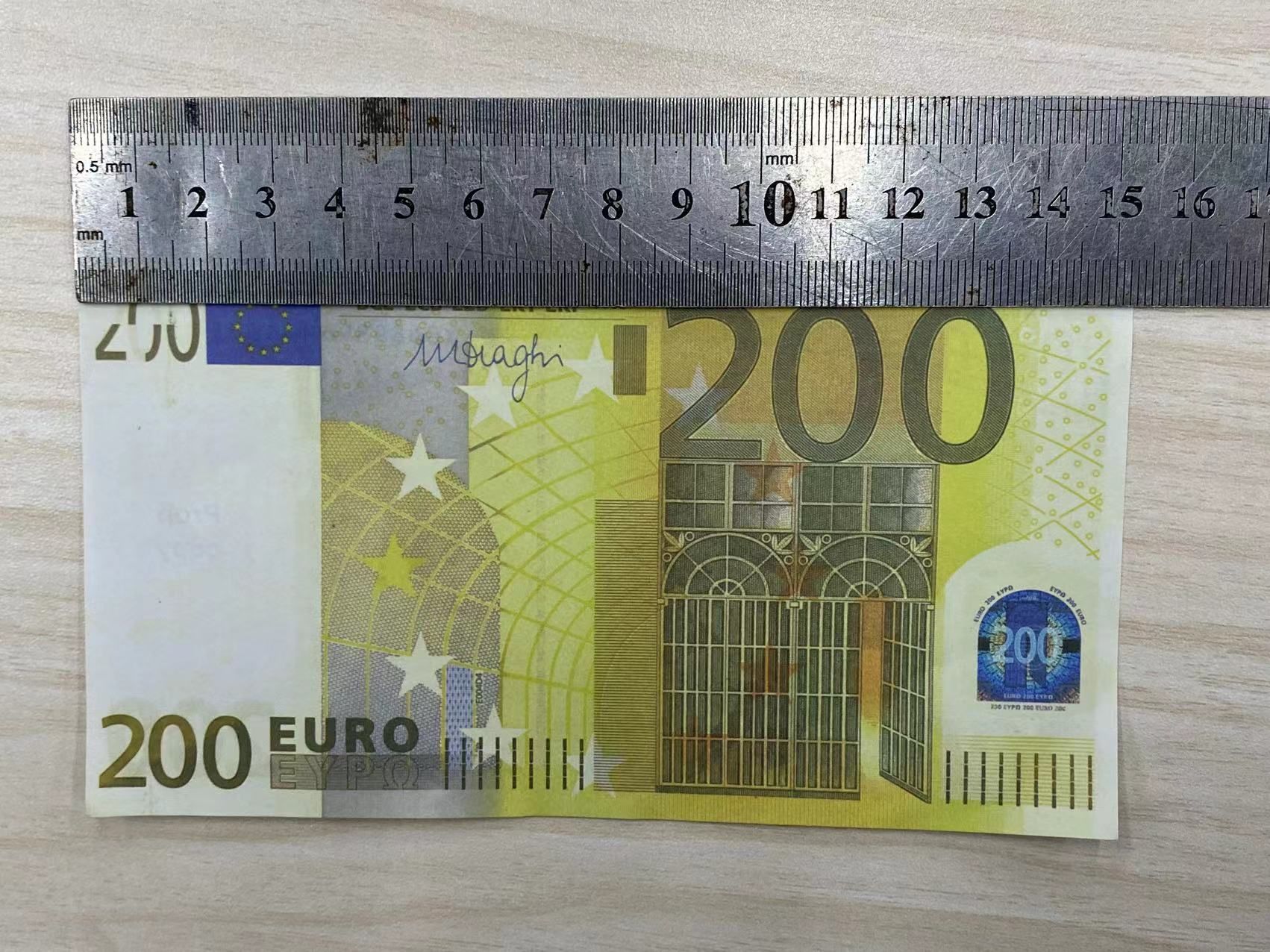 Copy Money Actual 1:2 Size Festive Party Game Currency, Euro Simulation Banknote Prop Ooebb dcc