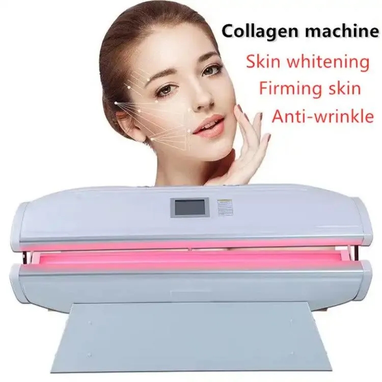 red light therapy collagen machine Full body Phototherapy Optical white space capsule tanning bed