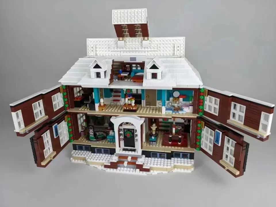 Blocks 3955 PCS Home Alone Compatible 21330 Model Building Blocks Brick Education Birthday Christmas Gifts Toys S249201 M250304