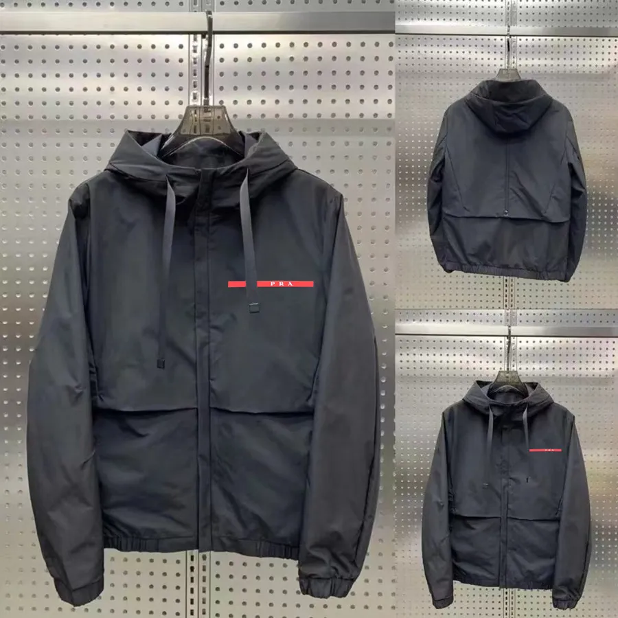 Mens Jackets spring Designer Mens jackets Mens winter down Jackets Windbreaker rainproof jacket Sweater Printing Men coat shirt Quty Long Letter Slve Y241108R1M7