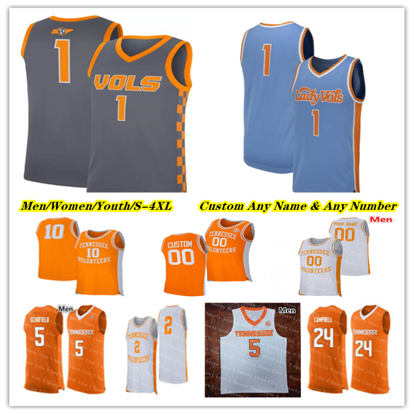 Tennessee Volunteers Vols College Basketball Jersey Dalton Knecht Jonas Aidoo Z…