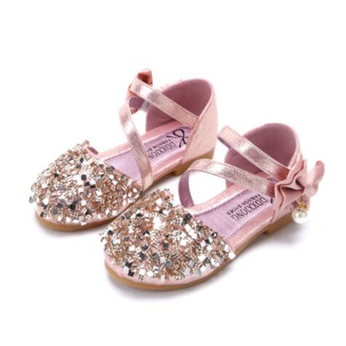 Children Sandals Summer Girl Beach Shoes Princess Wedding Party Sandalia infantil Chaussure Enfant Kids Soft-Soled Sports Shoes