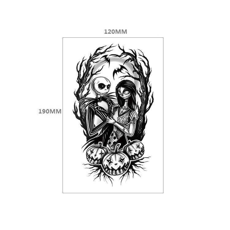 Makeup ukiyoe geisha half arm TBS simulation tattoo water transfer sticker