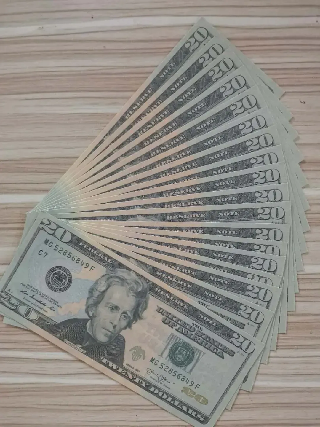 Money Wholesale Prop Quality Money Fake Video Counting Kids Best For Dollor Film Movie Home Decoration Wevvg