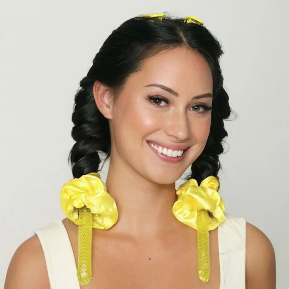 GelCurler Express Curl Kit Heatless Curling Rod Headband DIY Wave Formers Lazy Curler Long Hair Wrap Styling Tools
