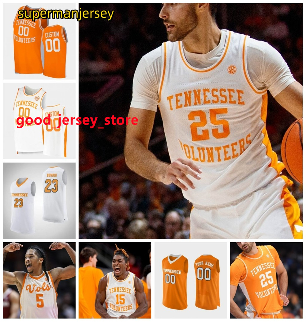 Custom Tennessee Volunteers Basketball Jerseys 30 James 4 Tyreke Key 33 Uros Plavsic 0 Jonas Aidoo 15 Jahmai Mashack 11 Tobe Awaka for Men Women Youth Jersey S-4XL 2024