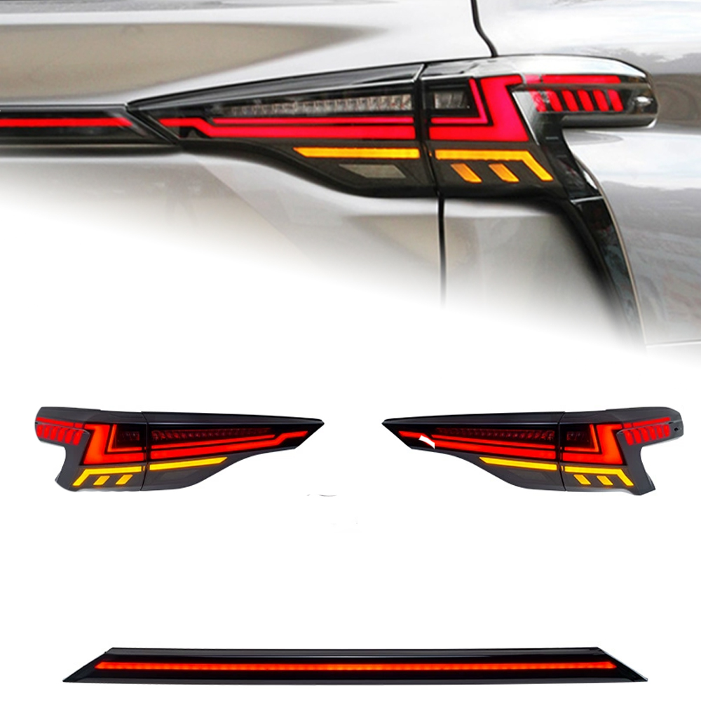 LED Tail Lamp Assembly for Toyota Sienna 20 21-2023 Rear Tail Light Flow Steering Turn Brakes Car Lamp