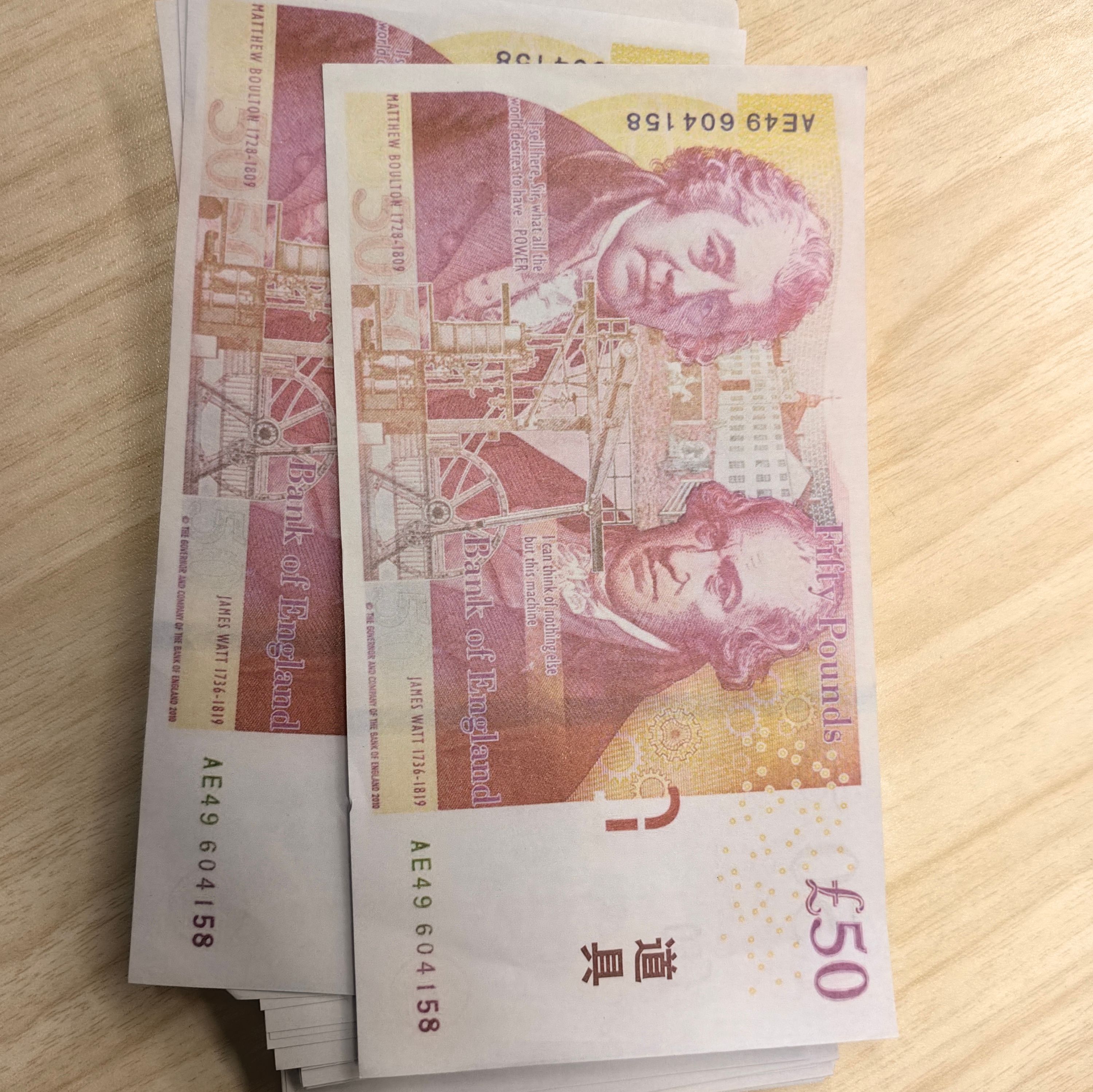 Copy Money Actual 1:2 Size Simulation Of Euro Banknotes Prop DIY Children Props copy Game Currency Xxqhg
