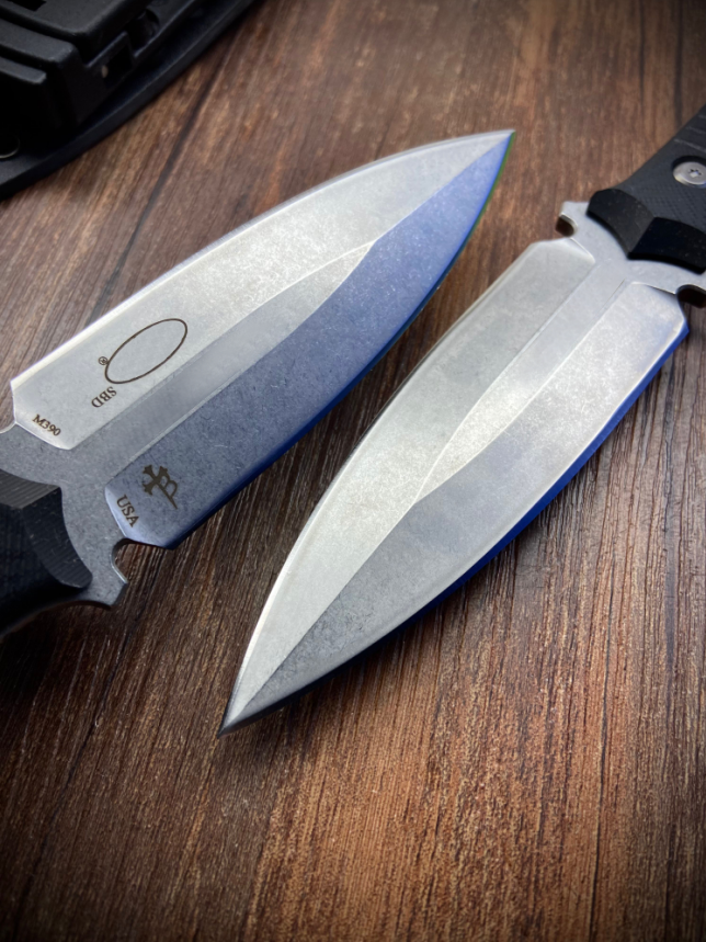 2025New Micro BorkaBlades tech SBD201 D/E Tactical Fixed Knife 4.33 m390 Steel Blade G10 Handle Camping Outdoor Hiking Hunting Self-defense Knives 176