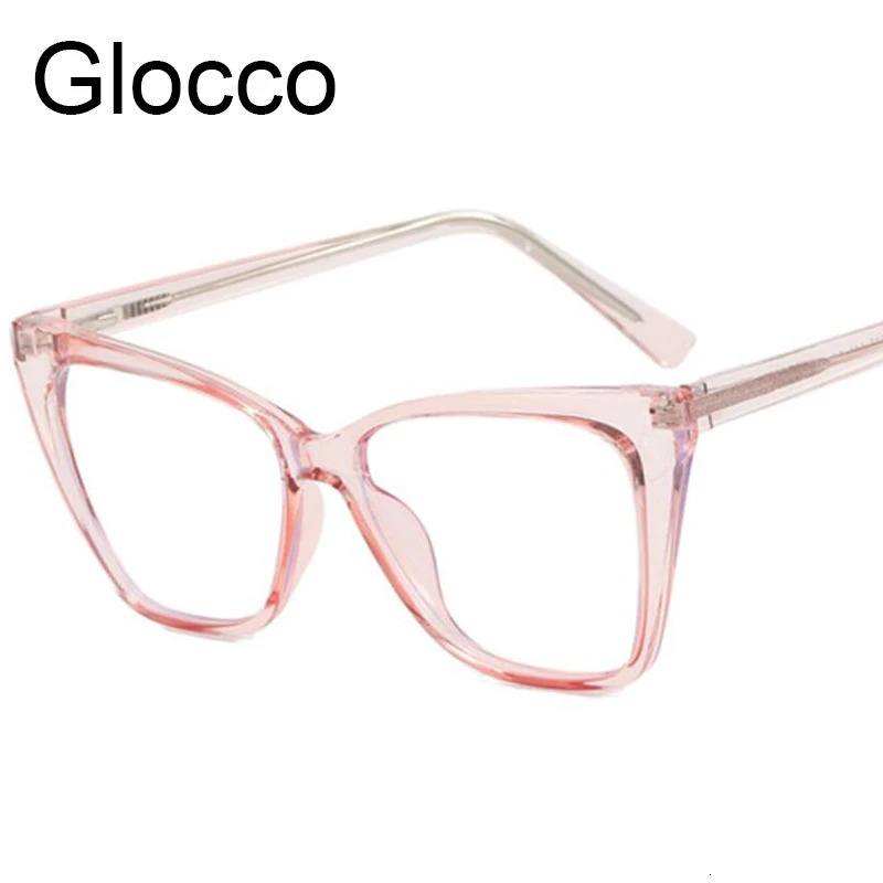 Vintage Blue Light Prescription Cat Eye Glasses 1.5 2 Transparent Computer Eyeglasses TR90 Optical Reading Glasses For Women 240122