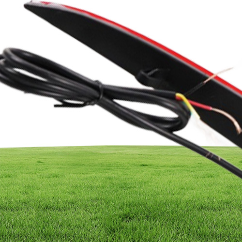 2Pcs Car LED Rear Lights For Tesla Model S 2012 Turn Signal Reflector Bumper Lamp Brake Light