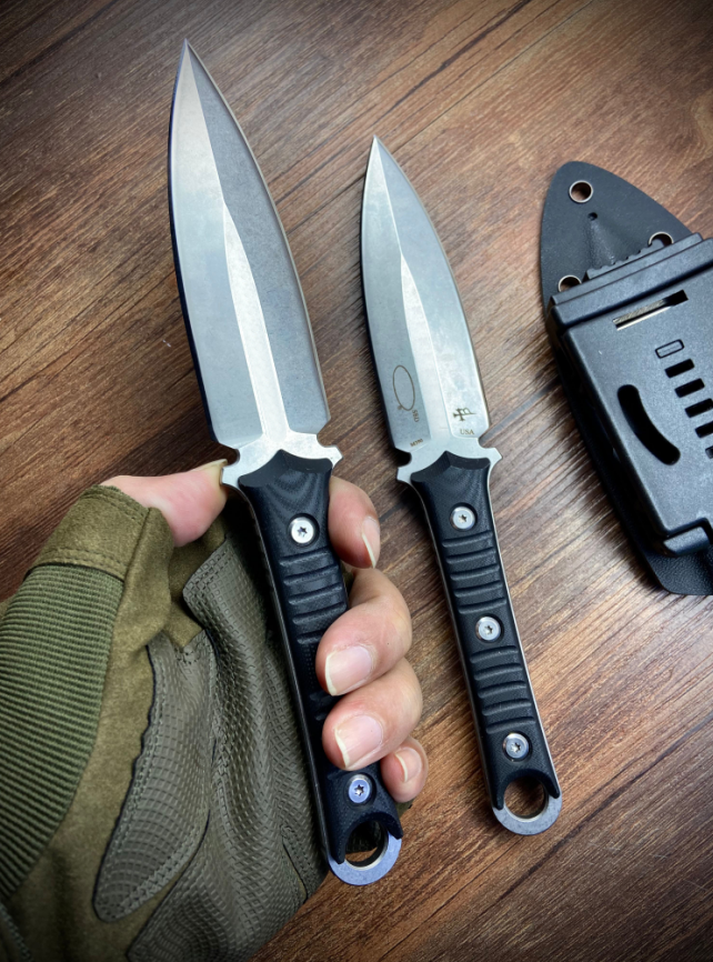 2025New Micro BorkaBlades tech SBD201 D/E Tactical Fixed Knife 4.33 m390 Steel Blade G10 Handle Camping Outdoor Hiking Hunting Self-defense Knives 176