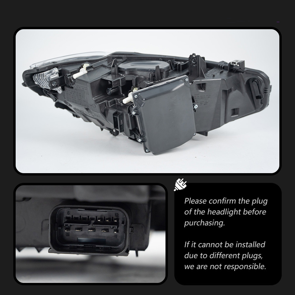 LED Light Source Headlights For BMW 4 Series F32 F33 F36 M4 2013-20 19 Dynamic Turn Signal High Beam Daytime Running Lights