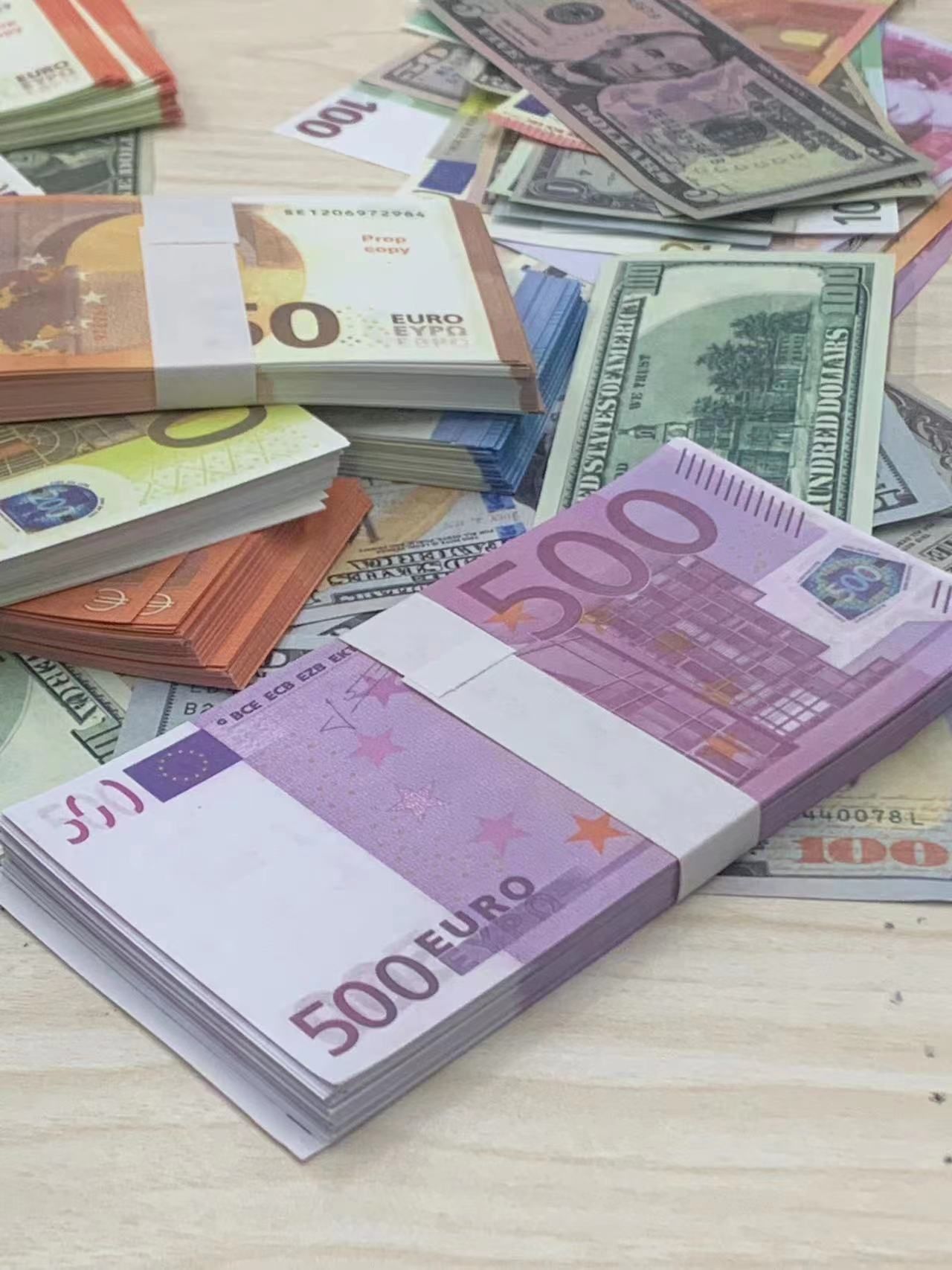 Copy Money Actual 1:2 Size Other Festive Party Supplies Fake Banknote Adwqm