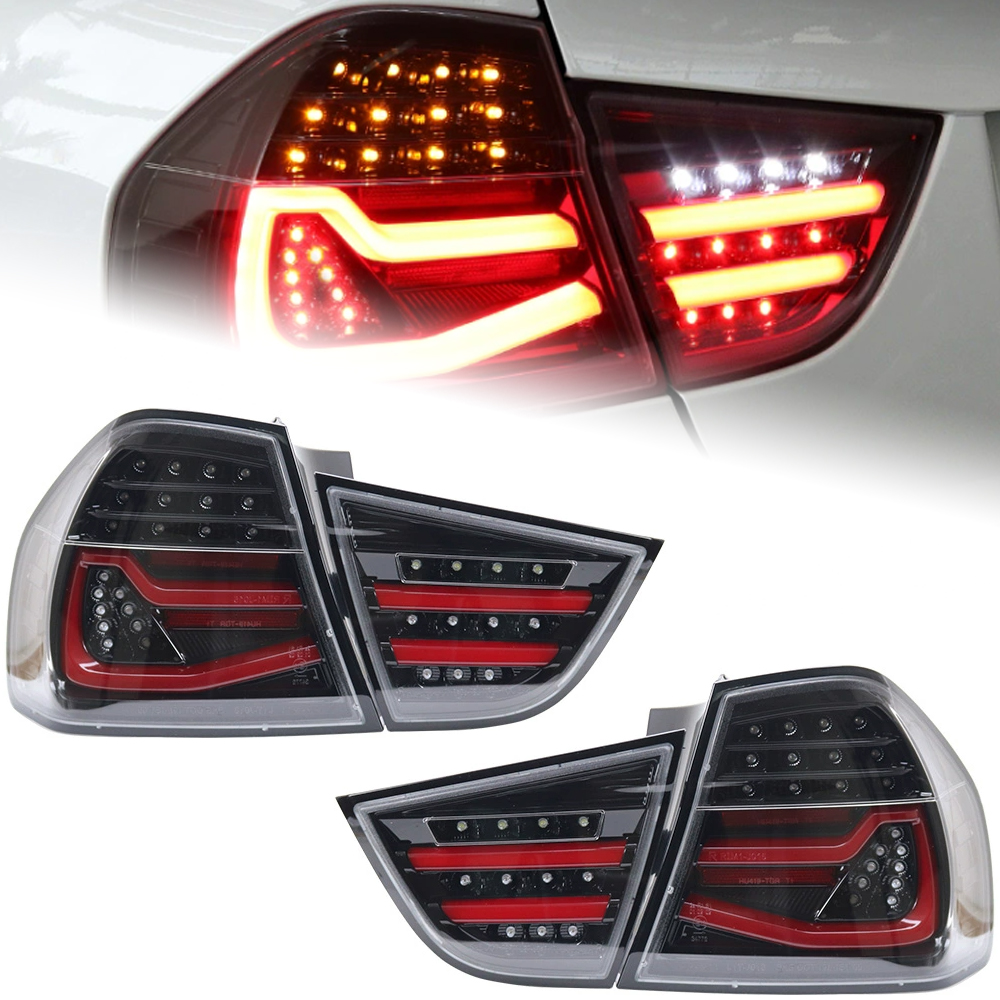 LED Taillight Assembly For BMW E90 2009-2012 320i 323i325i 330i Plug and Play LED Running Turning Brake Reverse Rear Tail lights