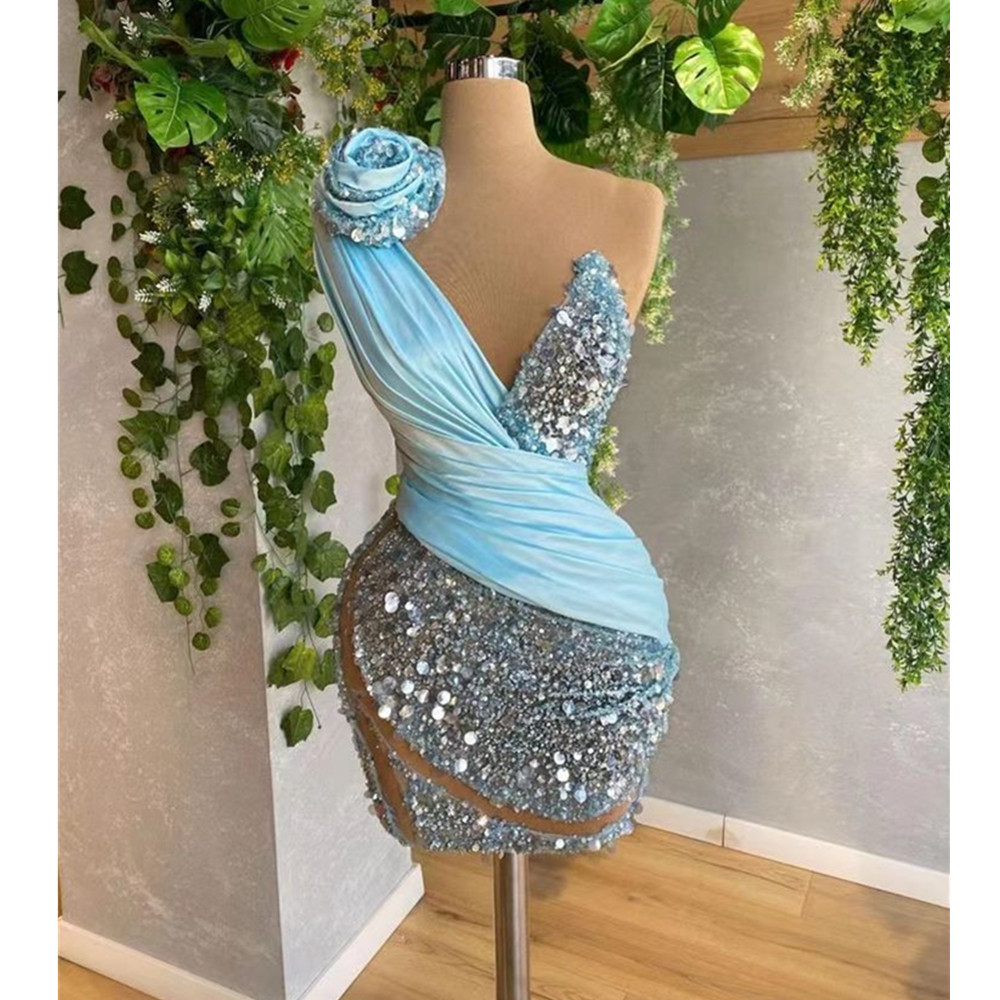 Tail Evening Robe Gowns Short Prom 2024 Strapless Knee Length Formal Hoco Dress Graduation Women Party Gown Custom Made 15