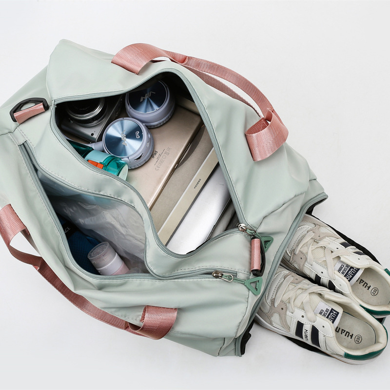 2025--New Gym Duffel Bag Luggage For Women Waterproof Sports Fitness Bags Crossbody Shoulder Pack 6 Colors