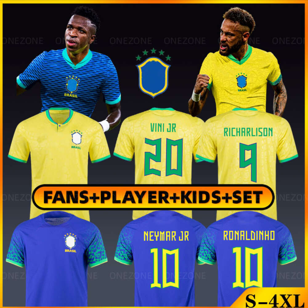 Brasil Brazil Soccer Jersey New 2024 Copa America Home away women 23 24 football kit Neymar Jr Youth Kids Rodrygo Vinicius Bruno G Martinelli G.JESUS UNIFORM