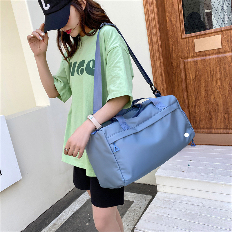2025--New Gym Duffel Bag Luggage For Women Waterproof Sports Fitness Bags Crossbody Shoulder Pack 6 Colors