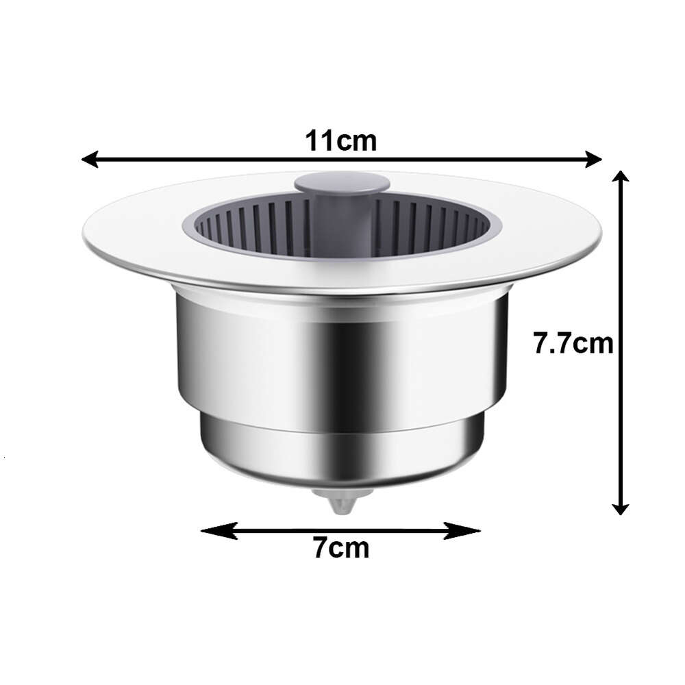 New New Kitchen Sink Drain Strainer Plug Sink Stopper Pop-Up Drain Filter Anti Odor Anti Clogging Bathroom Sewer Drain Strainer Filter