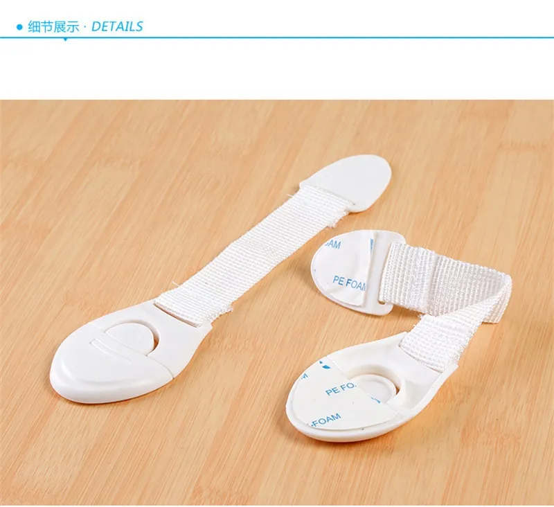 Baby Safety Lock Security Locks Cabinet Desk Drawer Lengthened Bendy Plastic Locker Child Security Products 366 Y2 ZZ