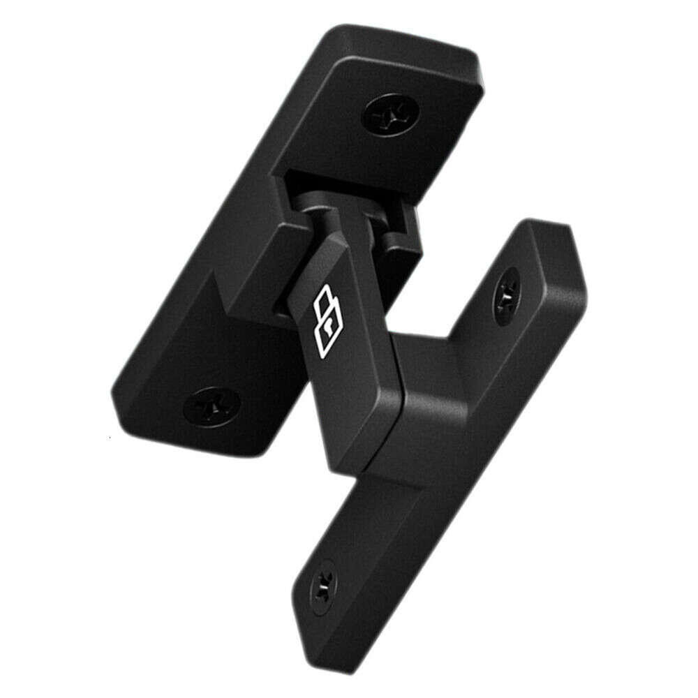 New New Luminous Door Latch Bolt 90 Degrees Sliding Door Lock Free-Punch Interior Door Bolt Right Angle Sliding Gate Lock Hardware - view 7